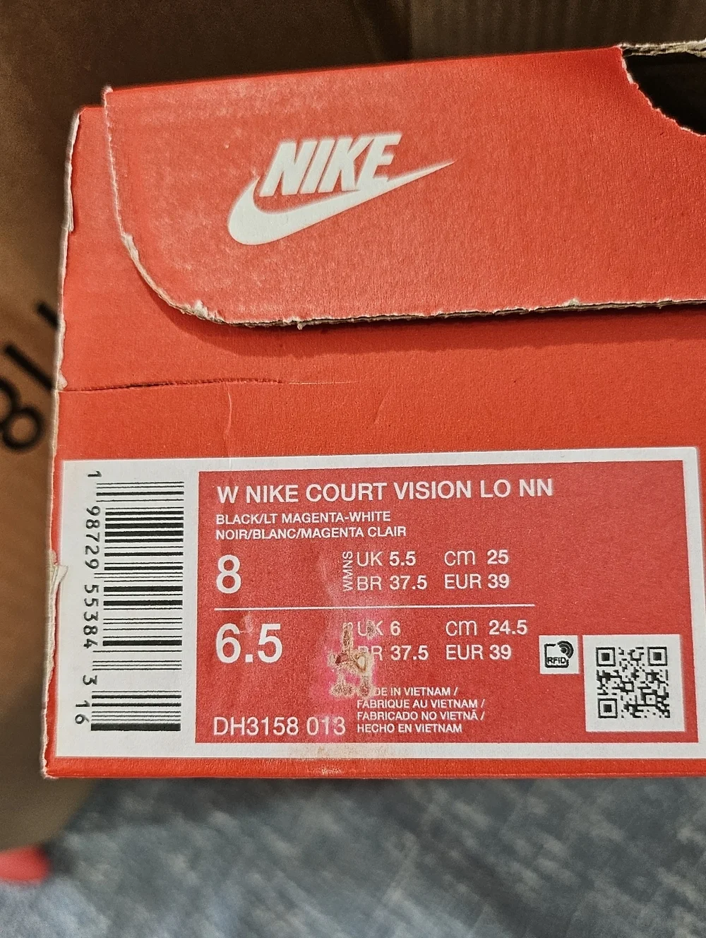 Nike Women's Court Vision Low Next Nature Shoes